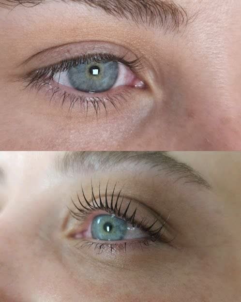 Lash Lift — Prima e Dopo